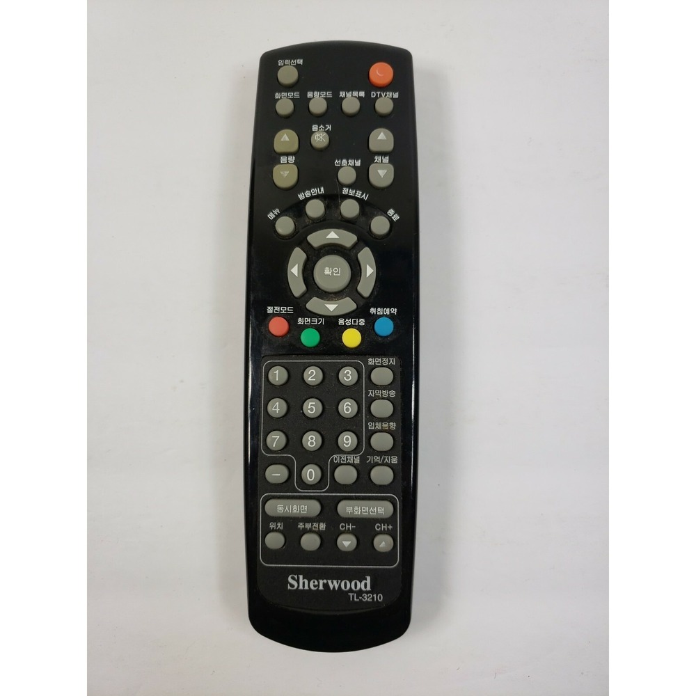 Sherwood Remote Tl-3210 Made In‎ Korea Remote P2